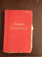Baedeker's schweiz, a book published in 1907