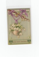 Húsvéti képeslap tojás 1910