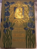 Schiller's poems! 1 Volume! Picture library of great writers!Edit; rado antal. (1902)