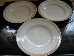 3 antique elbogen plates in one