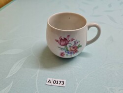 A0173 Köbánya porcelain factory 1954-57 belly mug