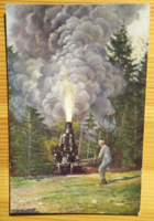 1916 - I. Világháború - Mozsár ágyú - képeslap - (2)