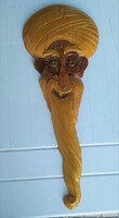 Carved wall decoration from the 70s for sale!