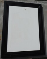 Black thick wooden frame - picture frame