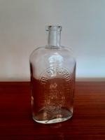 Old vintage pharmacy glass dr. Egger pharmacy bottle pharmacy bottle