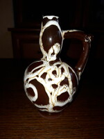 Small glazed ceramic jug