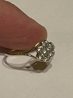 14kr aranyból készült margaréta gyűrű  eladó!Ara:36.000.-