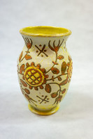 Gorka gauze sun yellow vase with 