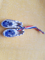 Dutch souvenir - porcelain slippers