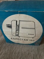 Aspectar 150 slide projector. Functional device, in its original box. It has never been used before.