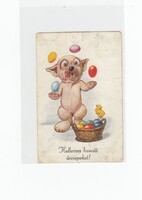 Húsvéti képeslap Bonzo kutya (2) 1930