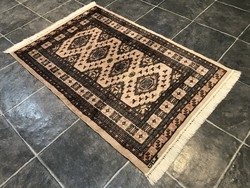 Yamud - Pakistani hand-knotted wool Persian rug, 80 x 131 cm