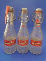 3 Bambis bottles with a snap