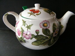 Angol (St. George) virágos vékony porcelán Chatsford teáskanna