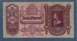 100 Pengő 1930 Ropogós EF