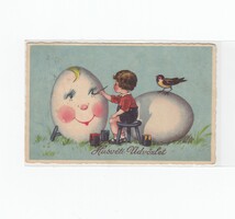 Húsvéti képeslap gyerekek (régi) 1935