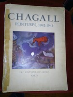 RRR!!! 15 db CHAGALL 1947-es LITHOGRÁFIA LES EDITIONS  DU CHÉNE  PARIS - csak 195 példányban nyomva!