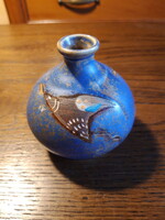 Szilágyi ( jelzett) mini kerámia váza
