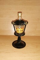 Wrought iron imitation drink holder with small cherry brandy bottle (20/d)