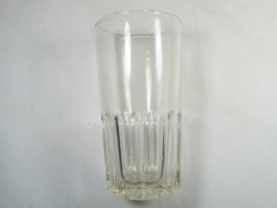Régi üvegpohár üveg pohár kocsmai Kádár-címerrel 3 dl