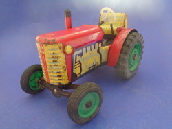 Vintage record player tractor