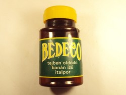 Retro bedeco drinking powder plastic bottle bakony mgtsz. Zirc south circle from 1989