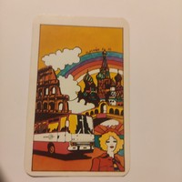 TOURIST  kártyanaptár 1973