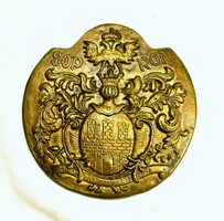 Sopron! Cast bronze coat of arms!