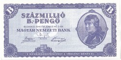 Magyarország 100.000.000 B.pengő REPLIKA 1946 UNC
