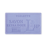 Violet soap - natural vegetable soap / marseille