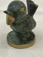 Walter Bosse bronz kismadár figura