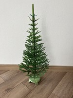 Régi mini műanyag karácsonyfa fenyő, fenyőfa karácsonyfadísz