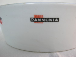 Pannonia hotel and catering company logo zsolnay porcelain plate