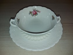 English copeland spode porcelain soup cup + base (5)