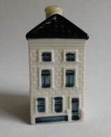 KLM/Bols Kézzel festett Delft's porcelán ház