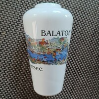 Kerámia váza- Balaton-  Retro