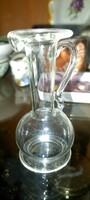 Mini glass carafe