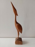 Retro - vintage wooden bird 30 cm