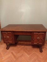 Colonial oak desk