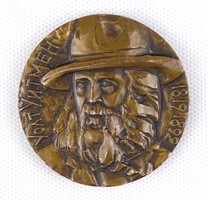 1M140 m. Smakov: walt whitman bronze plaque