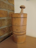 Mortar made of wood, antique