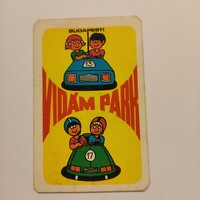 Merry park card calendar 1977
