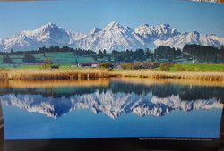 Poster 1.: Forggensee, Bavaria (Germany, photo; Alps, lake)