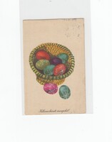 Húsvéti képeslap Retro tojás 50-60-as évek (2)