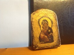 Royal hand-painted and carved icon