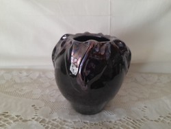 HUF 1 fabulously beautiful multi-fired eosin glazed marked vase