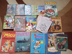 Comic book package, (cut out comics, checkered, tabbed... Etc.)