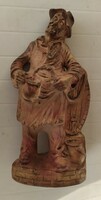 Terrakotta kerámia figura / szobor eladó! (Borosgazda)