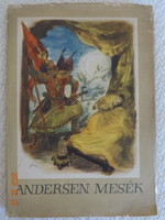 Andersen mesék – régi, antik mesekönyv – 26 mese J.M. Szancer rajzaival (1960)