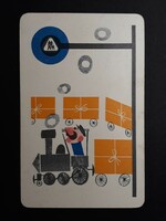 Kártyanaptár 1969 - Mindenütt a centrumban a CENTRUM ÁRUHÁZAK felirattal - Retró naptár
